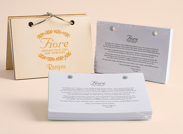 Recipe Book by FIORE – FIORE Artisan Olive Oils & Vinegars