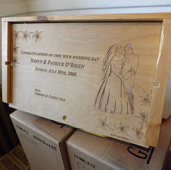 Personalized Corporate Gift, Custom Company Logo Wooden Box